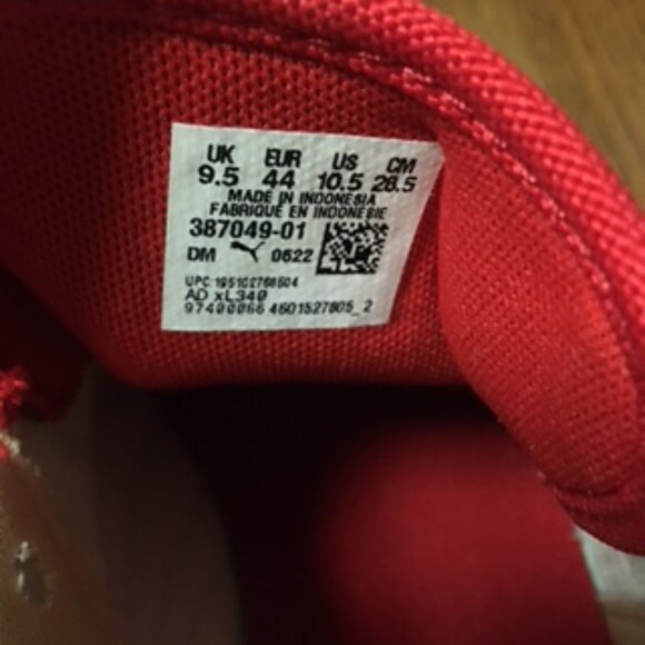 Puma Coca Cola Suede Shoes   Size 10.5   NEW Collectible - Picture 8 of 10